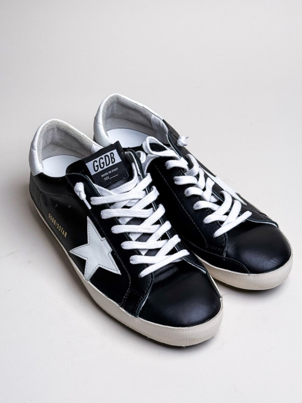 NEW Golden Goose Superstar Col. 31 Sneakers Black/White US 10 / EUR 43